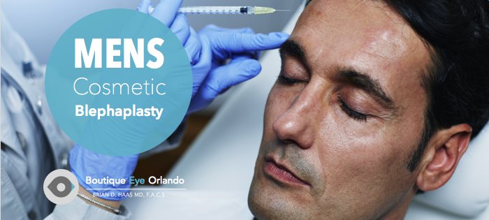 Orlando Blephaplasty Eyelid surgery for men